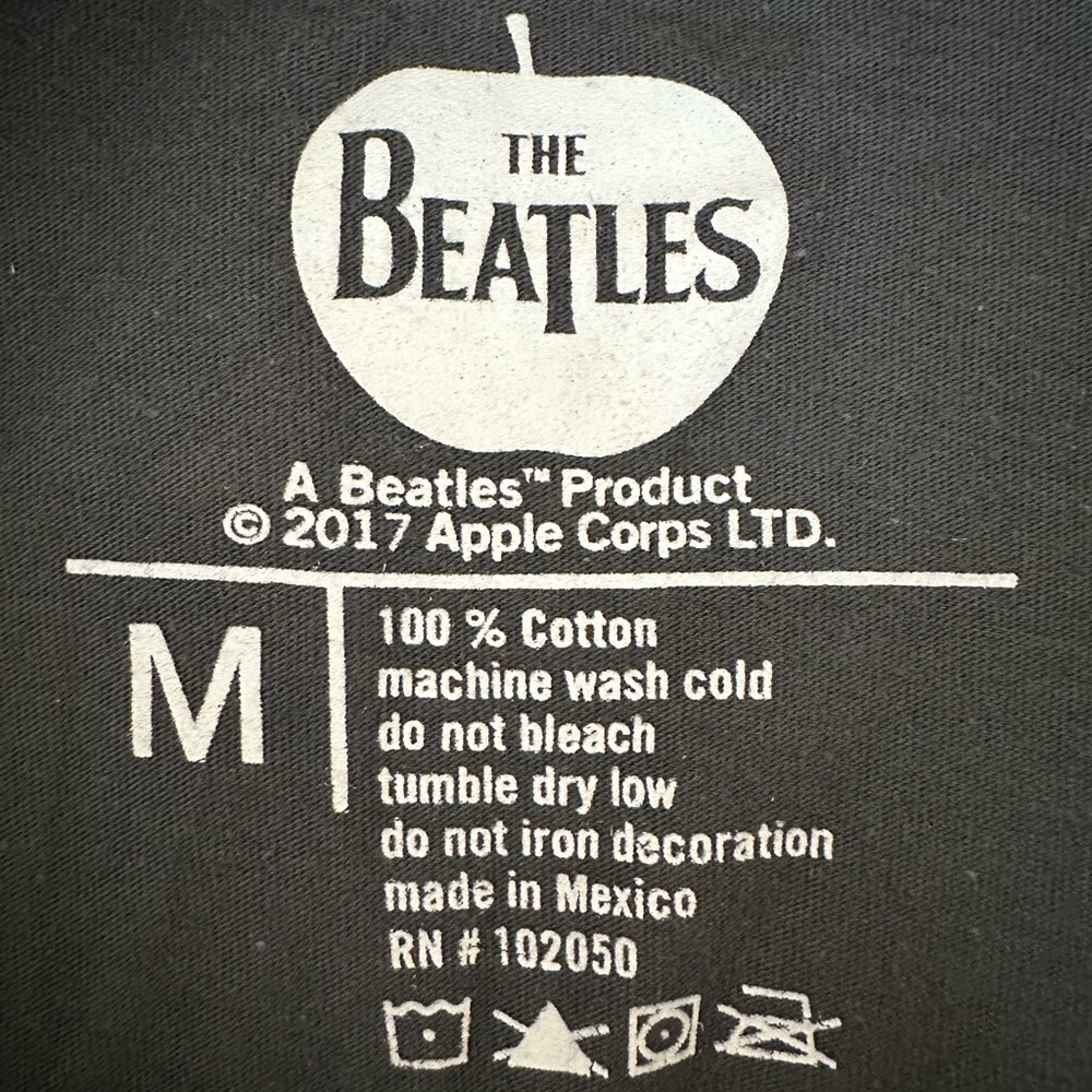 The Beatles Charcoal Graphic Tee - Picture 4 of 6